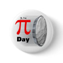 Pi Day - March 14th Button