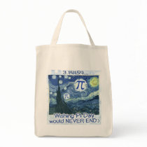 Pi Day Never Ends by Mudge Studios Bags