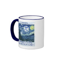 Pi Day Never Ends by Mudge Studios Mug