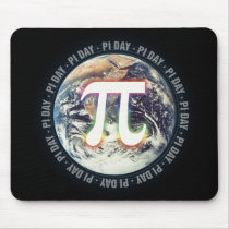 Pi Day pn Earth - math mousepad