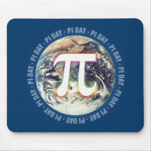 Pi Day pn Earth - math mousepad