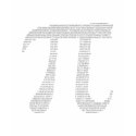 Pi fractal numbers t-shirts