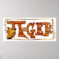 PI-GER TIGER STRIPED SEXY PI!   3.14 POSTERS