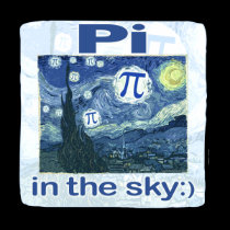 Pi in the Sky by Mudge Studios t-shirts