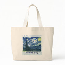 Pi in the Sky Gift Ideas Tote Bags