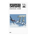 PI IN THE SKY! postage
