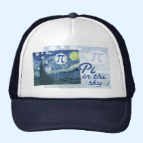 Pi in the Sky hats