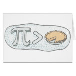 Pi is Indeed Irrational Greeting Card