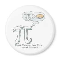 Pi is Indeed Irrational Magnets