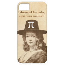 Pi Lady Dreams iPhone 5 Case