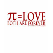 pi day love pi forever tee shirt