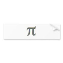 pi - math geek bumper stickers