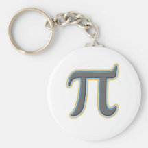 pi - math geek keychain