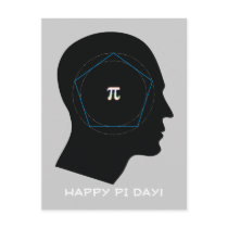 Pi Mind - Happy Pi Day! - Greetings Postcard