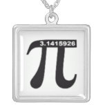 Pi Necklace (White)