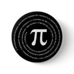 Pi Number Design Button