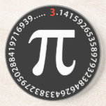 Pi Number Design coasters