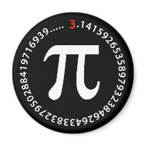 Pi Number Design Magnets