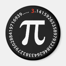 Pi Number Design Magnets