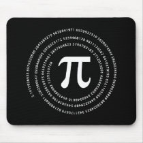 Pi Number Design Mousepad