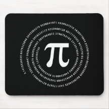 Pi Number Design Mousepad
