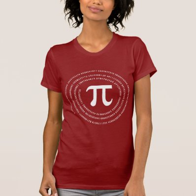 Pi Number Design T-shirt