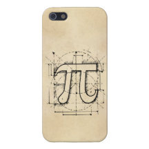 Pi Number Drawing Case For iPhone 5