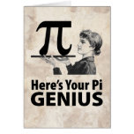 Pi Number Humor cards