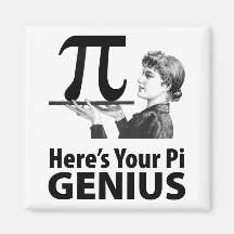 Pi Number Humor Fridge Magnet