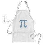 Pi Number Symbol Apron