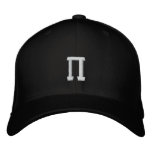 Pi Number Symbol embroidered hats
