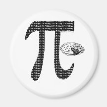 Pi One Pie Magnet
