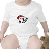 PI Pirate Baby Bodysuits