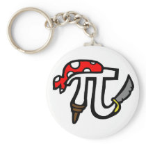 PI Pirate Keychain