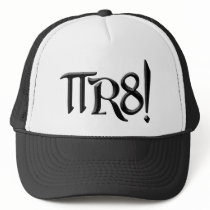 PI R8 - PIRATE SPELLED THE GEEK WAY MESH HATS