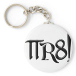 PI R8 - PIRATE SPELLED THE GEEK WAY keychains