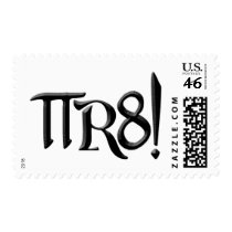 PI R8 - PIRATE SPELLED THE GEEK WAY POSTAGE STAMPS