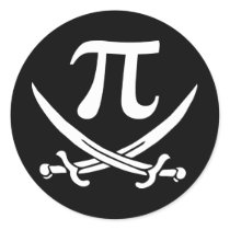 pi-rate pi symbol jolly roger stickers by strk3 pi-rate pi symbol jolly roger stickers