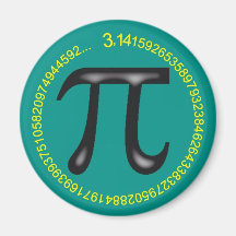 PI REFRIGERATOR MAGNET