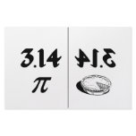 Pi Reversed Pie Mirror Custom Stationery