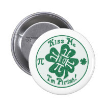 Pi-Rish Party Gear buttons