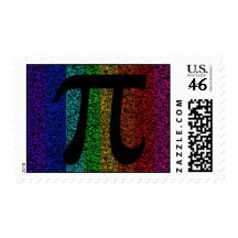 Pi Sign Black Stamp