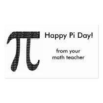 Pi Simple Business Card