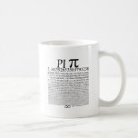 Pi Square Black Coffee Mug