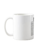 Pi Square Black mugs