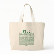 Pi Square Green Bags