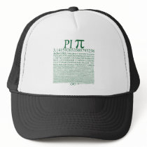 Pi Square Green Hat