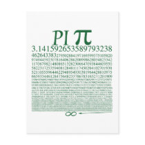 Pi Square Green postcards