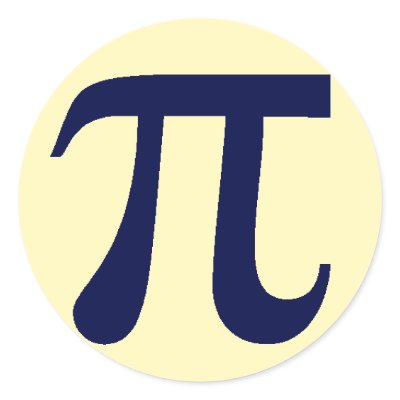 Pi Round Stickers by googolperplexd