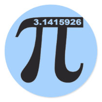 Pi Sticker